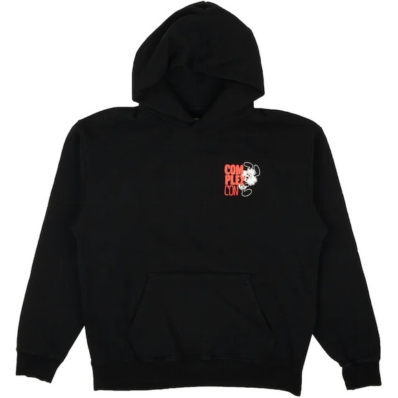 COMPLEXCON X VERDY x Verdy Vick Black Logo Graphic Hoodie Size L - Picture 3 of 4